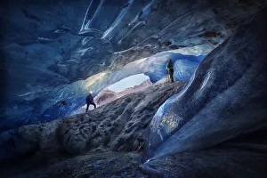 Glacial Gallery: Exploring the blue