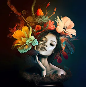 Closed Eyes Gallery: Flower Demon