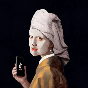 Masked Collection: Girl with TikTok