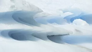 glacier in the Land of Fire (Tierra del Fuego)