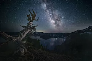 Images Dated 7th July 2019: Milky Way over Crater Lake