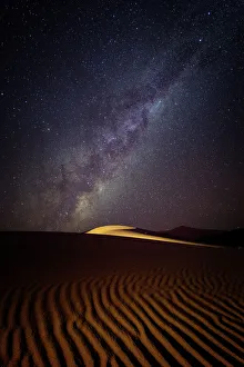 Night Gallery: Milky Way over the Dunes of Sossusvlei, Namibia