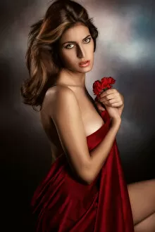 Fashion Model Gallery: The red carnation