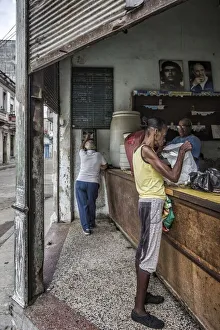 Images Dated 3rd October 2019: story on a street corner