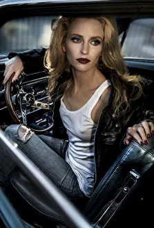 Jeans Gallery: Waiting to reverse my 69 Ford Mustang
