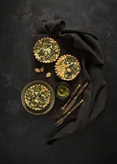 Images Dated 15th January 2019: Zucchini tartlets