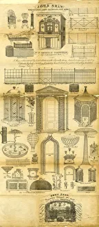 Advertisement for John Shaw, manufacturer of every description of wire work, Sheffield, Yorkshire, 1849 Advertisement for John Shaw, manufacturer of every description of wire work, Sheffield, Yorkshire, 1849