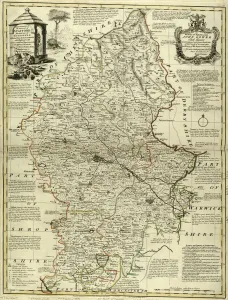 County Map of Staffordshire, c. 1777 County Map of Staffordshire, c. 1777