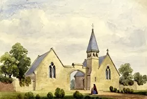 Darnall Cemetery Chapel, Coventry Road c. 1859