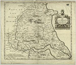 East Yorkshire Gallery: East Riding of Yorkshire by Robert Morden, [c.1720s]