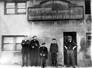 Images Dated 20th September 2019: George and Dragon, High Street, Beighton, c. 1900