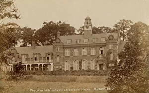 Buildings and streets Gallery: George Woofinden Convalescent Home, Whiteley Woods, Sheffield, Yorkshire, c. 1900
