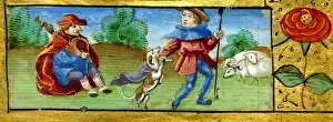 Medieval Images Gallery: Illustration from the Paris Book of Hours, 1525