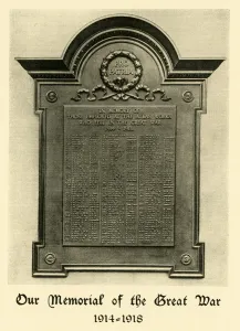 John Brown and Co Ltd. Atlas Works - Our Memorial of the Great War 1914 - 1918 John Brown and Co Ltd. Atlas Works - Our Memorial of the Great War 1914 - 1918