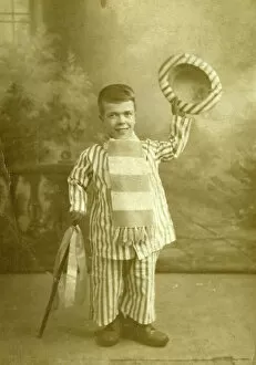 Sheffield Collection: Little Herbert, Sheffield Wednesday football club mascot, c. 1900