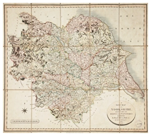 New map of Yorkshire divided into its Ridings, surveyed 1815-1817 New map of Yorkshire divided into its Ridings, surveyed 1815-1817