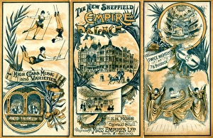 The New Sheffield Empire Palace, Charles Street, programme, 1906 The New Sheffield Empire Palace, Charles Street, programme, 1906