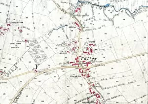 Schools Collection: Ordnance Survey map: Totley, 1876