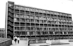 Images Dated 15th January 2019: Park Hill Flats, Sheffield, 1985