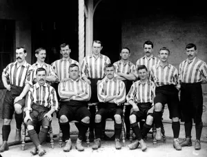 Prints of From an original in Sheffield Libraries: s00126 South Yorkshire Prints: Sheffield United Football Club Print, 1901