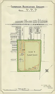 Plan of Carbrook Recreation Ground, 1897 Plan of Carbrook Recreation Ground, 1897