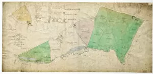 Plan of Ranmoor and Nether Green, Sheffield, 1830
