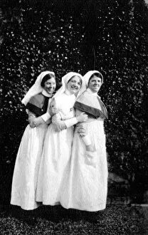 World War One Gallery: Rather Pretty, Nurses from 3rd Northern General Base Hospital, Broomhall, World War I