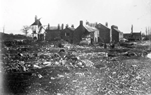 Sheffield Flood, General view of ruins at Malin Bridge Village, Hillsborough Sheffield Flood, General view of ruins at Malin Bridge Village, Hillsborough