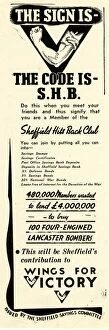 World War Two Gallery: Sheffield Hits Back - Do this when you meet your friends and thus signify that you are a member of the Sheffield Hit Back Club