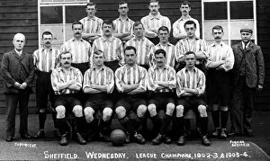 Sheffield Wednesday Gallery: Sheffield Wednesday, League Champions 1902-3 and 1903-4