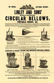 Sheffield Collection: Thomas Linley and Sons, Bellows and Portable Forge Manufacturers, 1 Stanley Street
