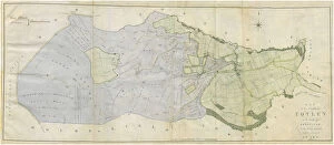 Totley enclosure map, 1842