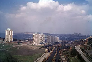 Images Dated 15th January 2019: View over Netherthorpe and Upperthorpe, Sheffield, 1962