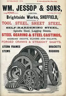 William Jessop and Sons, steel manufacturer, Brightside Works, 1900