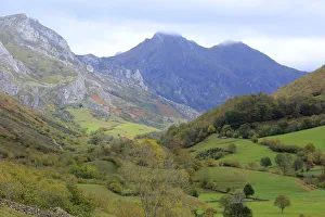 Autumn in Somiedo National Reserve, Cantabrian Mountains, Asturias, Spain. October Autumn in Somiedo National Reserve, Cantabrian Mountains, Asturias, Spain. October