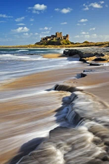 Images Dated 26th March 2009: Bamburgh Castle, Northumberland, England, UK, March 2009