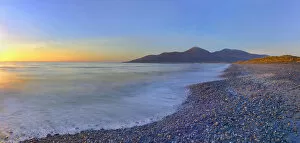 Images Dated 29th December 2013: Beach at sunrise, Murlough National Nature Reserve, Dundrum, County Down, Northern Ireland, UK