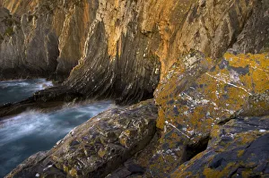 Coastal cliffs, Cabo Sardo, Alentejo, Natural Park of South West Alentejano Coastal cliffs, Cabo Sardo, Alentejo, Natural Park of South West Alentejano