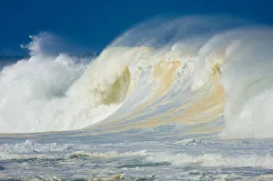Large waves breaking off the most southern coast of Madagascar, Cap Sainte Mairie Large waves breaking off the most southern coast of Madagascar, Cap Sainte Mairie