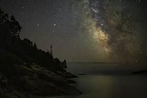 Astonishing Gallery: The Milky Way over Sand Beach, Acadia National Park, Maine, USA. July, 2020