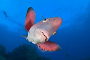 Images Dated 7th February 2008: A portrait of a Mexican hogfish (Bodianus diplotaenia). Socorro Island, Revillagigedos, Mexico