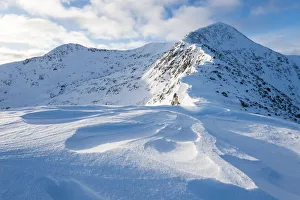 Ridge up to Ben Starav in winter. Glen Etive, Highlands of Scotland, UK, January 2016 Ridge up to Ben Starav in winter. Glen Etive, Highlands of Scotland, UK, January 2016