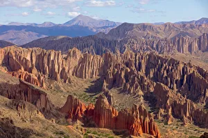 Rugged Bolivia landscape with rock pinnacles. December 2016 Rugged Bolivia landscape with rock pinnacles. December 2016