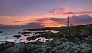 Sunset at St Johns Point, south of Killough, County Down, Northern Ireland, UK Sunset at St Johns Point, south of Killough, County Down, Northern Ireland, UK