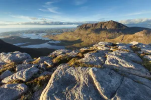 View from Cul Beag to Cul Mor, Assynt, Highlands, Scotland, UK, September 2013 View from Cul Beag to Cul Mor, Assynt, Highlands, Scotland, UK, September 2013