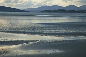 View of tidal landscape in the Sound of Taransay and North Harris, South Harris, Outer Hebrides View of tidal landscape in the Sound of Taransay and North Harris, South Harris, Outer Hebrides