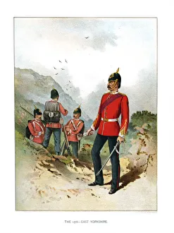 East Yorkshire Gallery: The 15th East Yorkshire, c1890