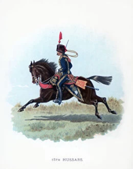 Images Dated 7th October 2006: 15th Hussars, 1890