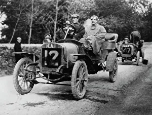 1906 Thornycroft TT car, Isle of Man TT. Creator: Unknown 1906 Thornycroft TT car, Isle of Man TT. Creator: Unknown