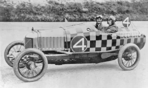 1921 Deemster at 200 mile race, Brooklands. Creator: Unknown 1921 Deemster at 200 mile race, Brooklands. Creator: Unknown